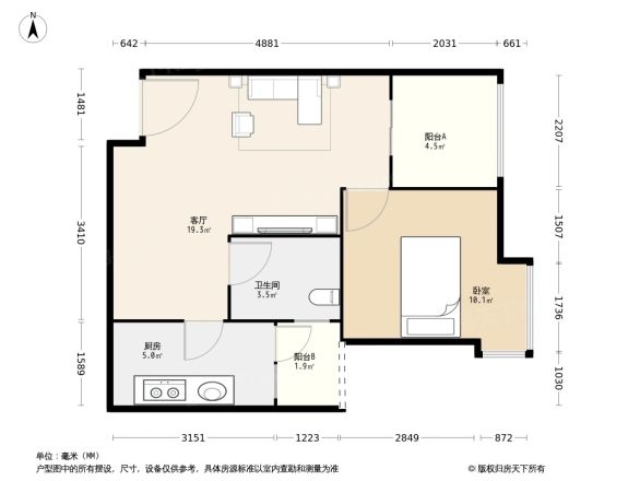锦丽华庭户型图