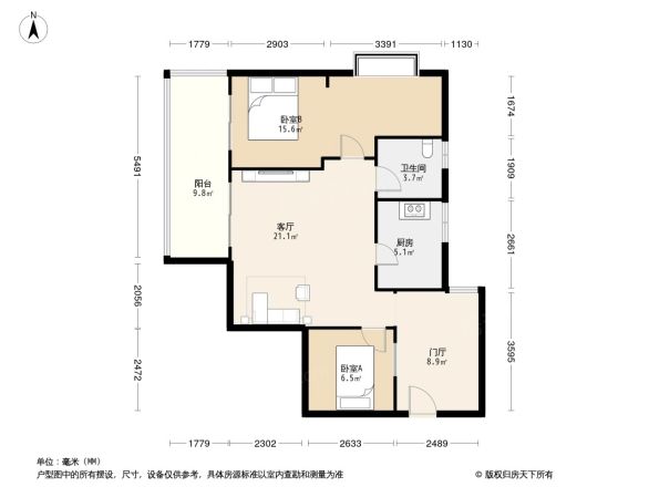金上城户型图