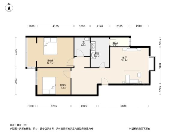 万欣明居户型图