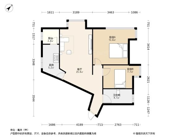 维也纳花园户型图