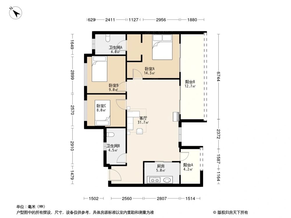 相似户型图
