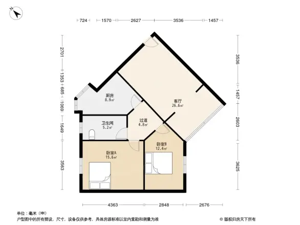 祥和里12号院户型图