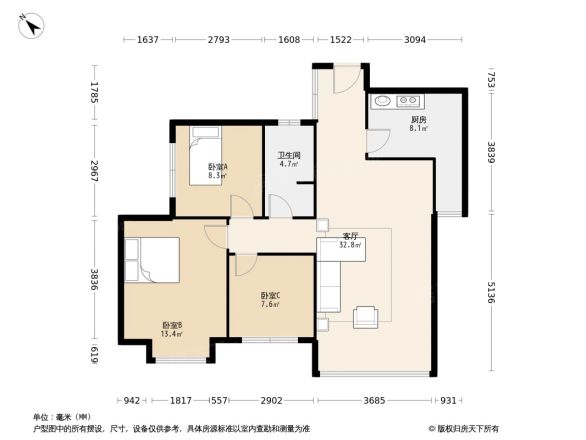 比华利国际城三期户型图