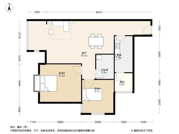 博雅新城a区户型图图片