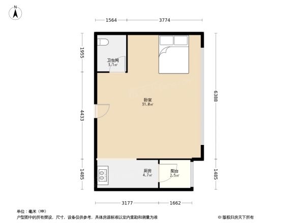 温哥华花园四期户型图