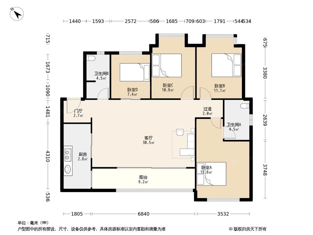 相似户型图