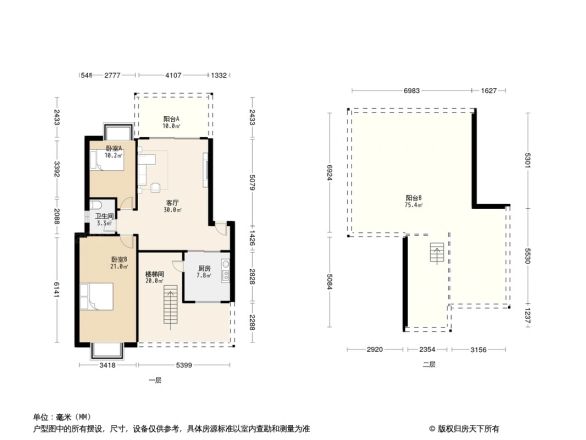 荷塘月色户型图