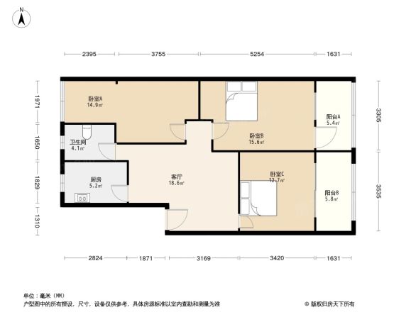 西安北路87号院户型图