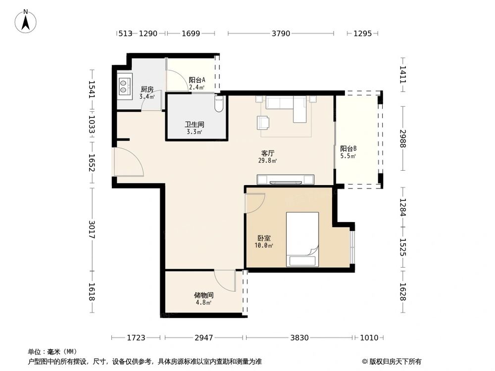 相似户型图