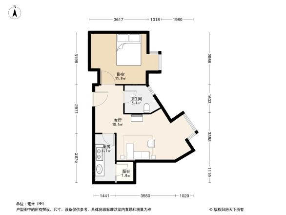 维也纳花园户型图
