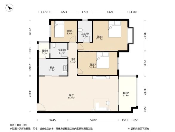 绿茵豪庭户型图