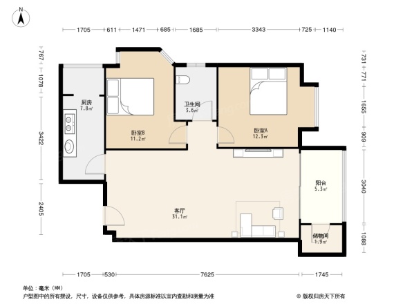 诚品上院户型图