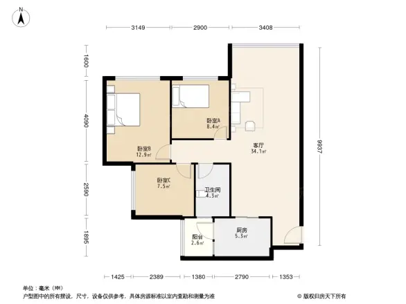 九龙仓时代上城户型图