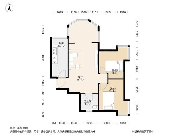楠域丽景户型图
