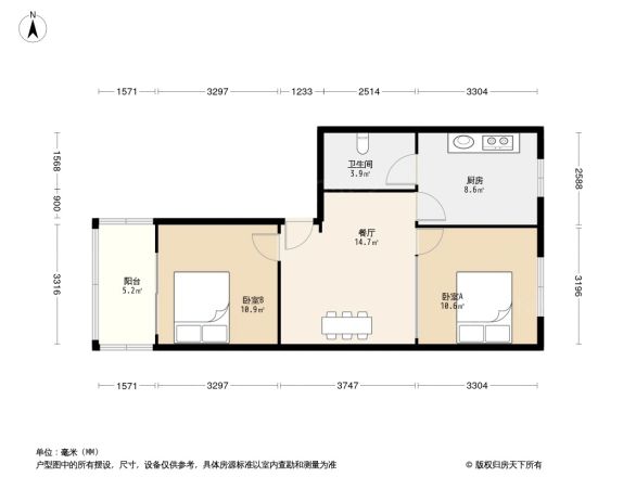 八二宿舍一区户型图