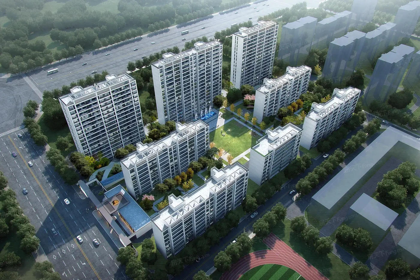 明珠承泽园效果图