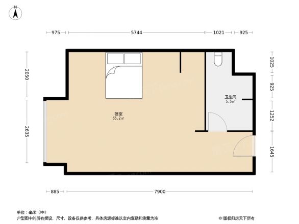 奥克斯广场户型图