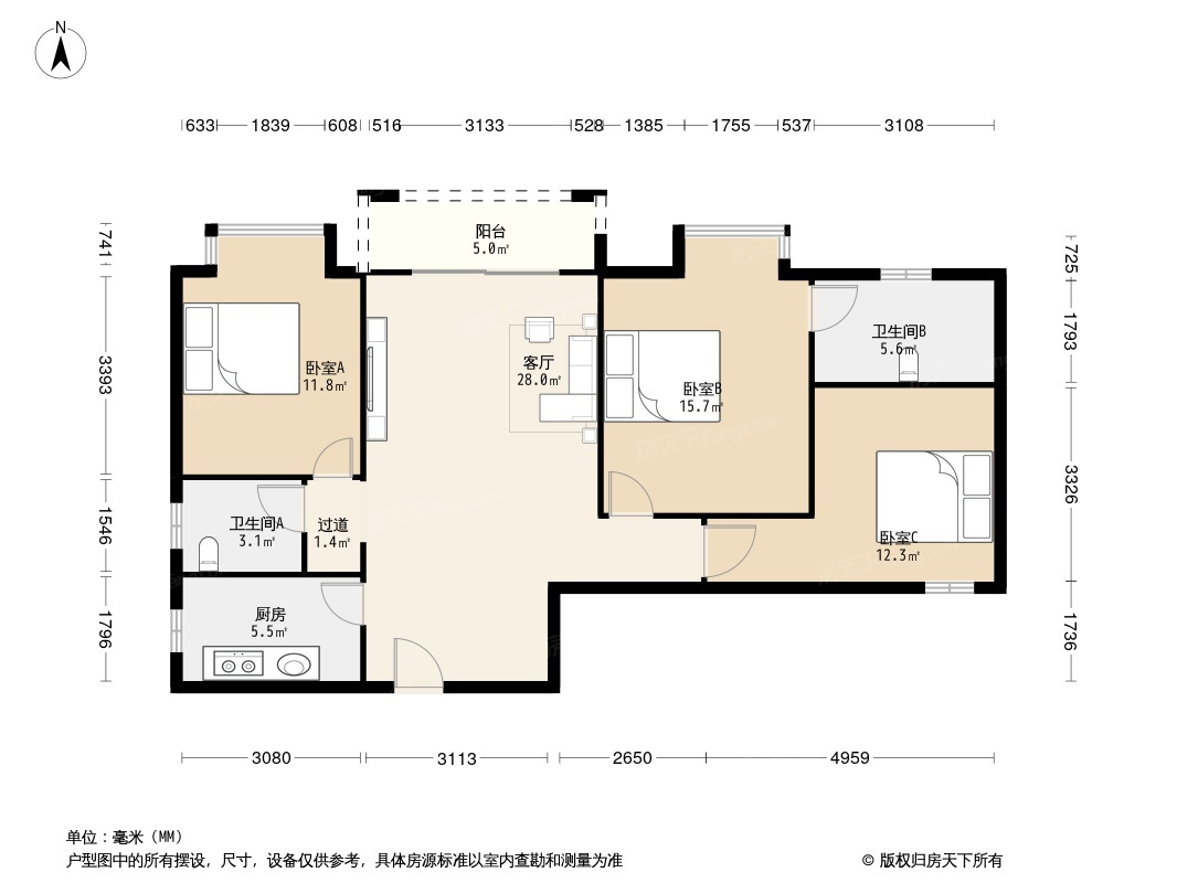 户型图2/2