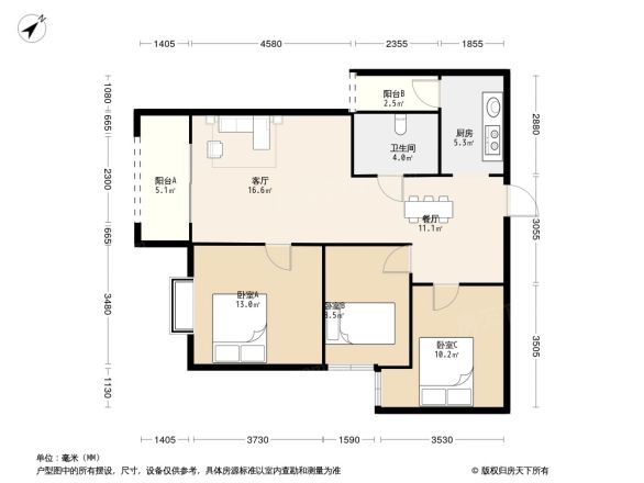 龙旺瑞城户型图