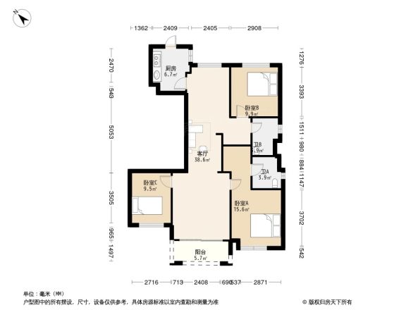 当代万国府MOMΛ户型图