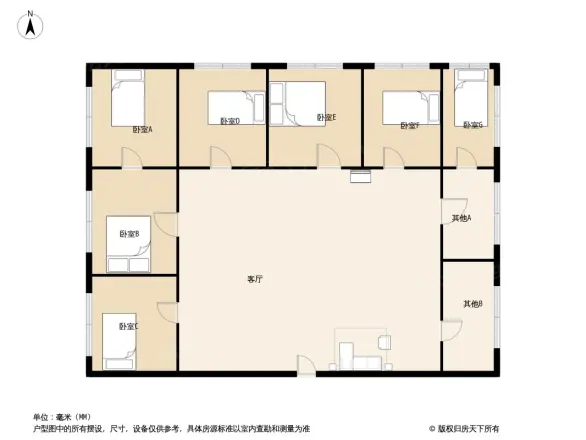 九运大厦户型图