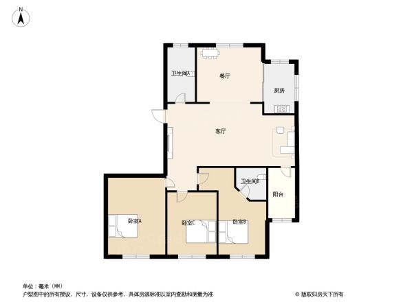 泰地金水湾户型图