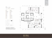 深圳中心·天元T2-B户型