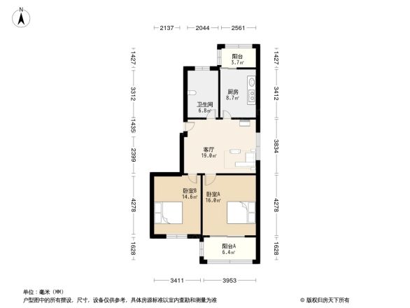 景明花苑户型图