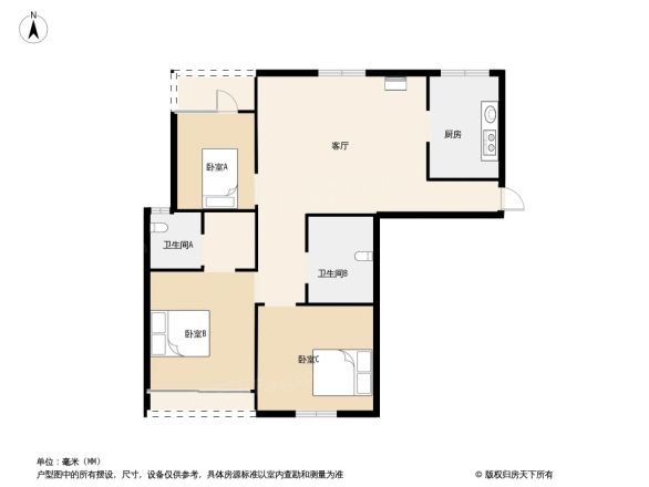 滨瓯景园户型图