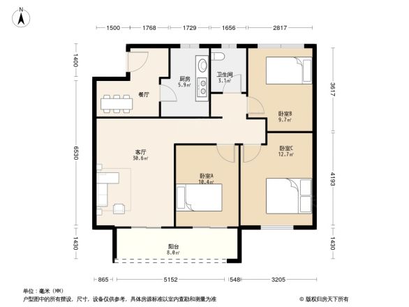 湖山源著户型图