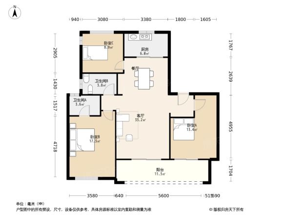 湖山源著户型图