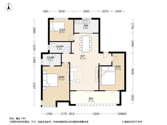 湖山源著户型图