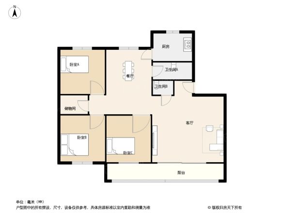 交通局宿舍(天威路)户型图