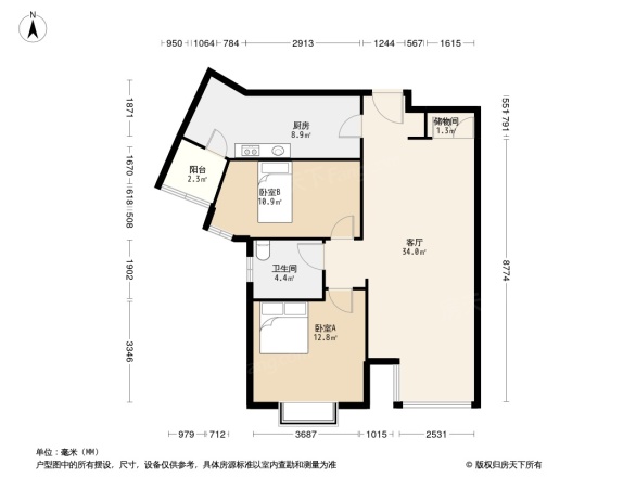 宜山居别墅户型图
