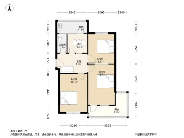 电子宿舍户型图
