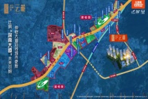 碧桂园中洲·云麓花园区位图