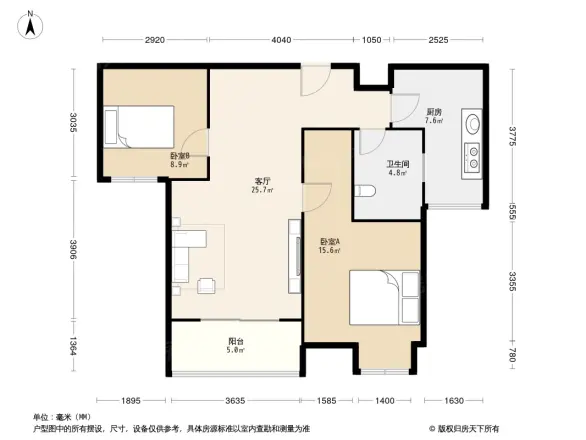 翰林雅居二期玺园户型图