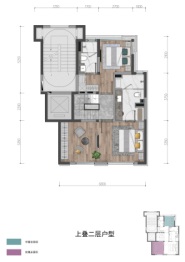 金泰·太白云境3室2厅1厨3卫建面124.40㎡