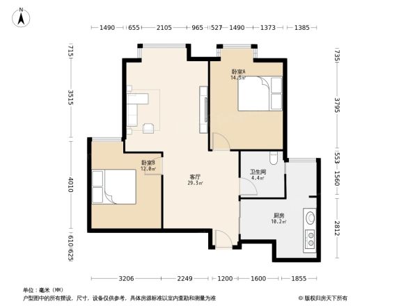 迎宾丽景户型图