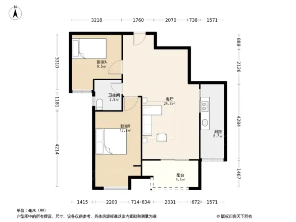 金科天宸一街区户型图