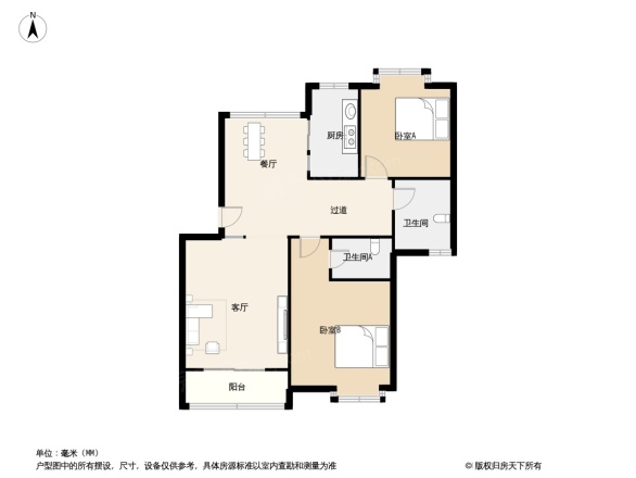 清丽家园户型图