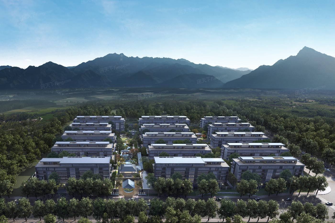 紫薇绿城·南山雲庐图片_样板间图_位置图_装修效果图-西安房天下