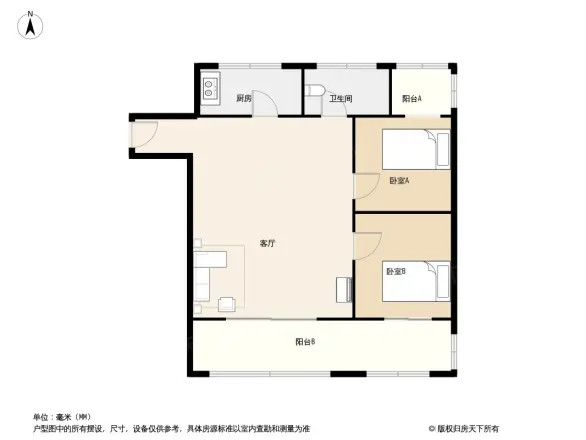 万象蓝天户型图