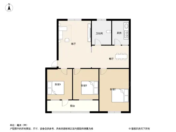 万里金港花园户型图