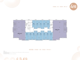 中海·钱江ONE1室1厅建面44.00㎡