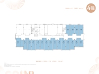 4幢3层平面图