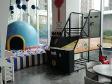 儿童公园 汽车露营公园 小高层 正看中庭 视野宽阔