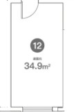 龙湖春江天越34.9平户型图