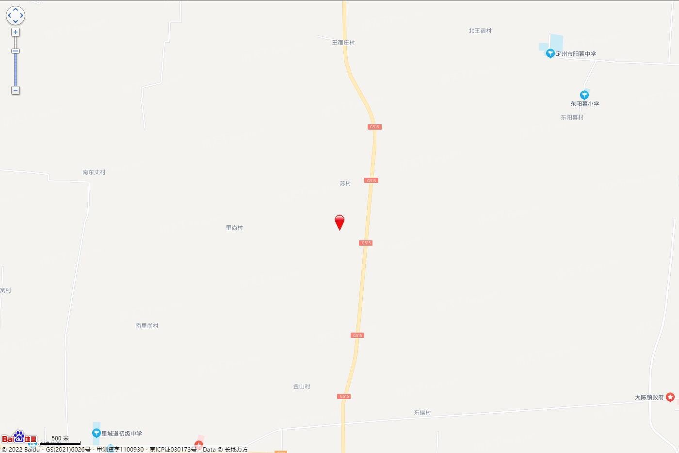 城北定浚线与新城六路交口西南角地块交通图