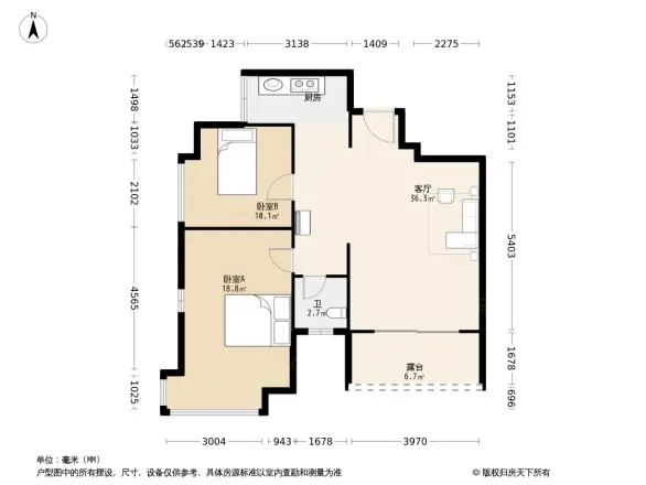 广厦城岭都户型图